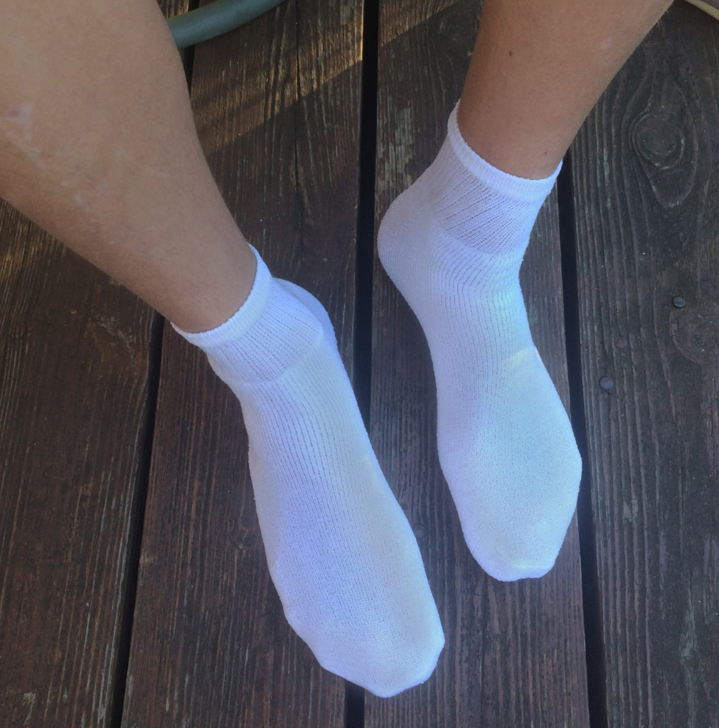 White Quarter Crew Jason Buy Mens Used Socks 