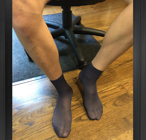 Semi Sheer Dress Socks - Image 4