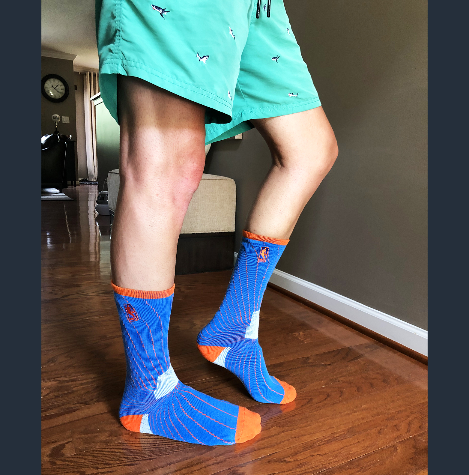 NBA Blue and Orange Crew! - Buy Men's Used Socks